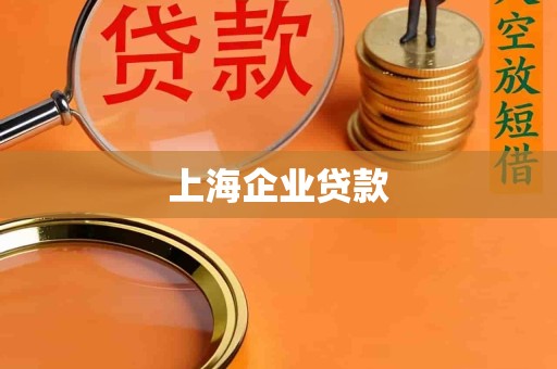上海企业贷款 上海企业贷款